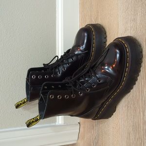 Dr. Martens Jadon Platform Boots Black